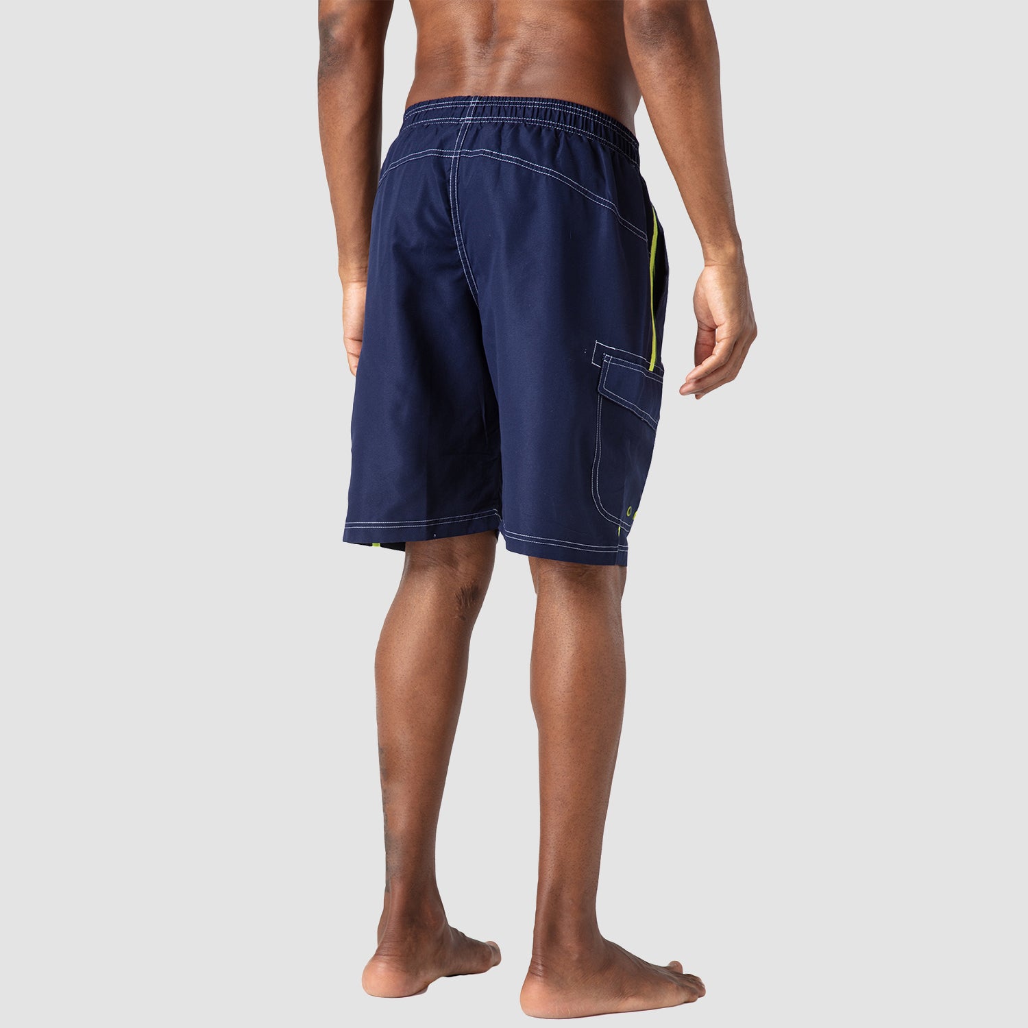 Men's Swimming Trunks Mesh Linner 4 Pockets Quick Dry Beach Shorts