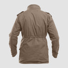 Men's Field Jacket Cotton Military Classic Vintage Concealed Hooded Coat