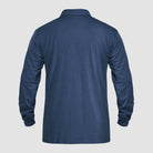 Men's Polo Shirts Long Sleeve Golf Shirts Quick Dry Performance Pique Jersey Sport