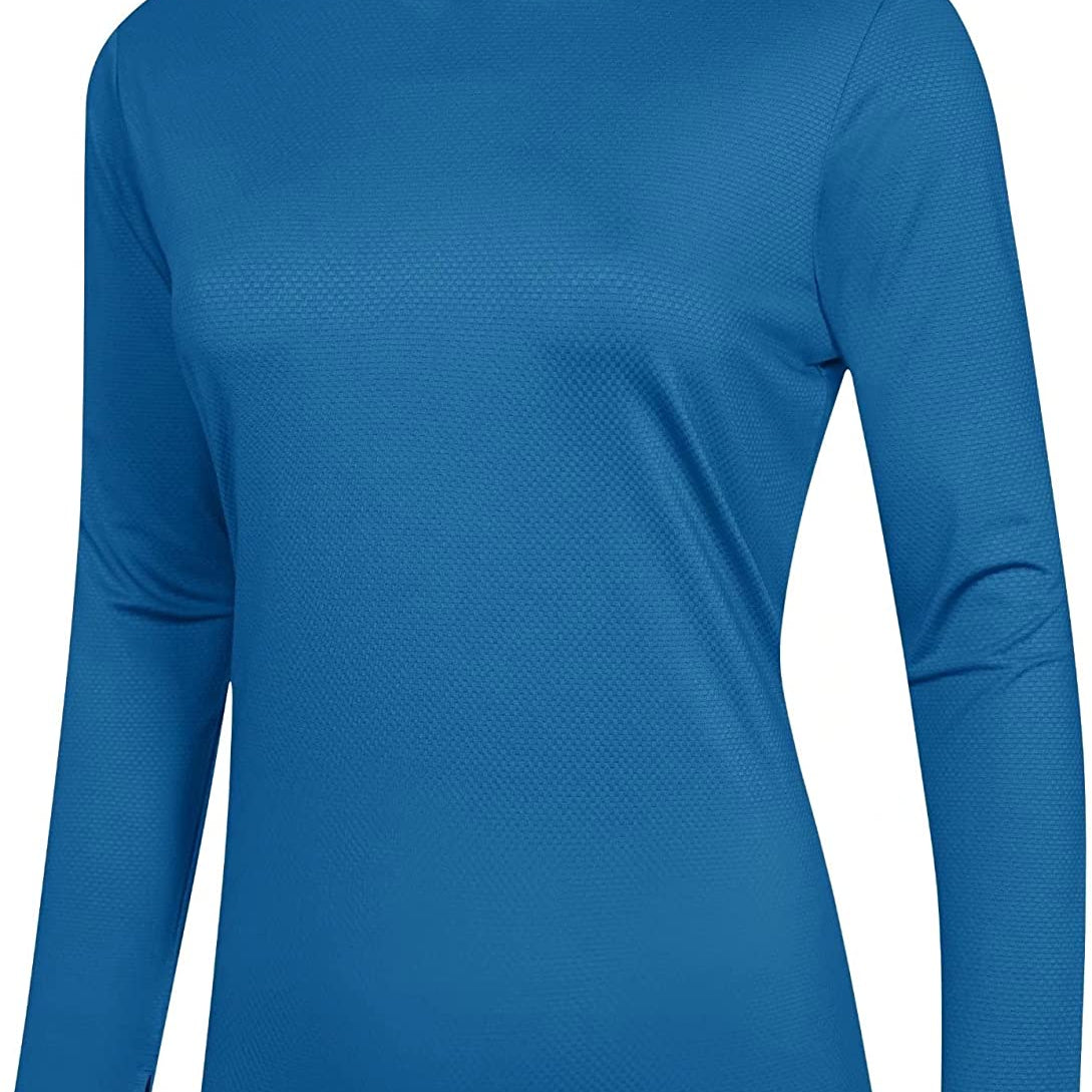 Women's Hoodie Shirts UPF 50+ Sun Protection Long Sleeve UV Shirt Fishing Hiking Athletic Shirts with Thumb Hole