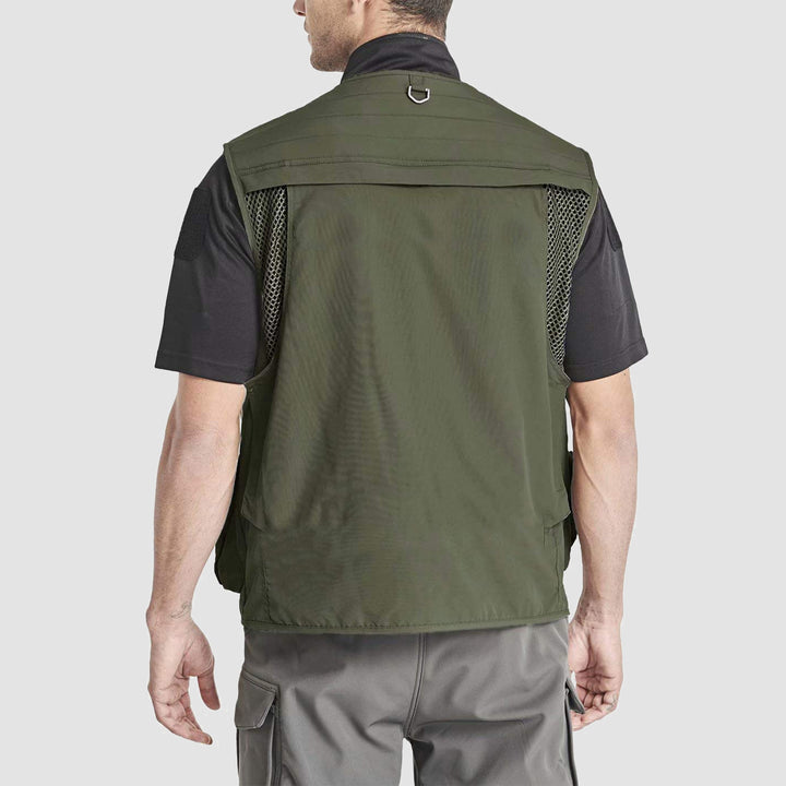 Men's Outerwear Tactical Vests Cargo Vest with Pockets - MAGCOMSEN