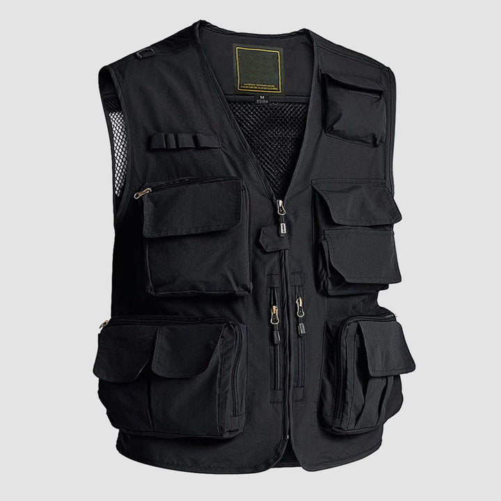 Men's Outerwear Tactical Vests Cargo Vest with Pockets - MAGCOMSEN