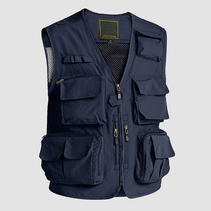 Men's Outerwear Tactical Vests Cargo Vest with Pockets - MAGCOMSEN