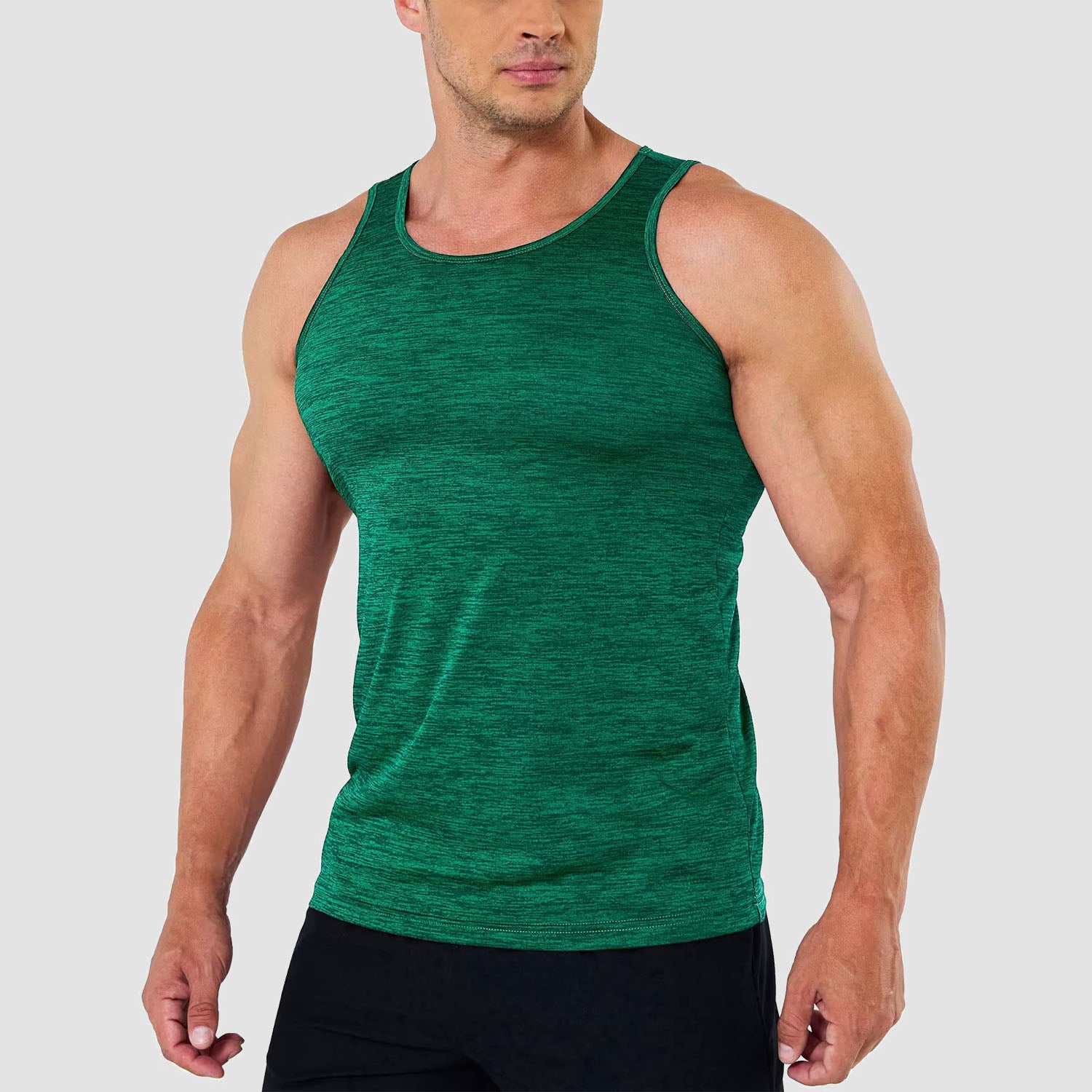 Men's Tank Tops Quick Dry Workout Sleeveless Gym Muscle Shirts