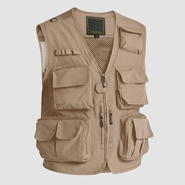 Men's Outerwear Tactical Vests Cargo Vest with Pockets - MAGCOMSEN