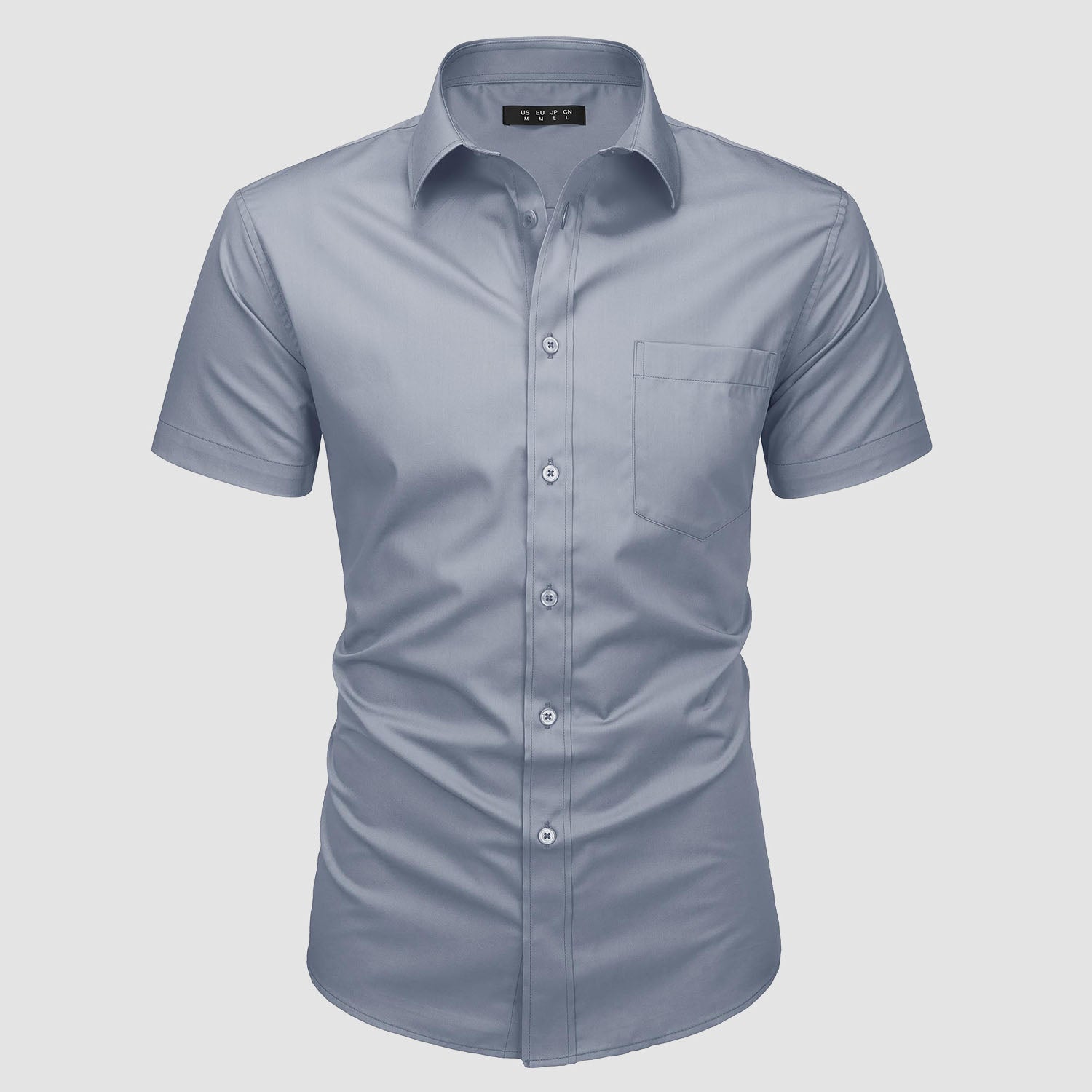 Men's Short Sleeve Shirts  Regular Fit Business Shirts