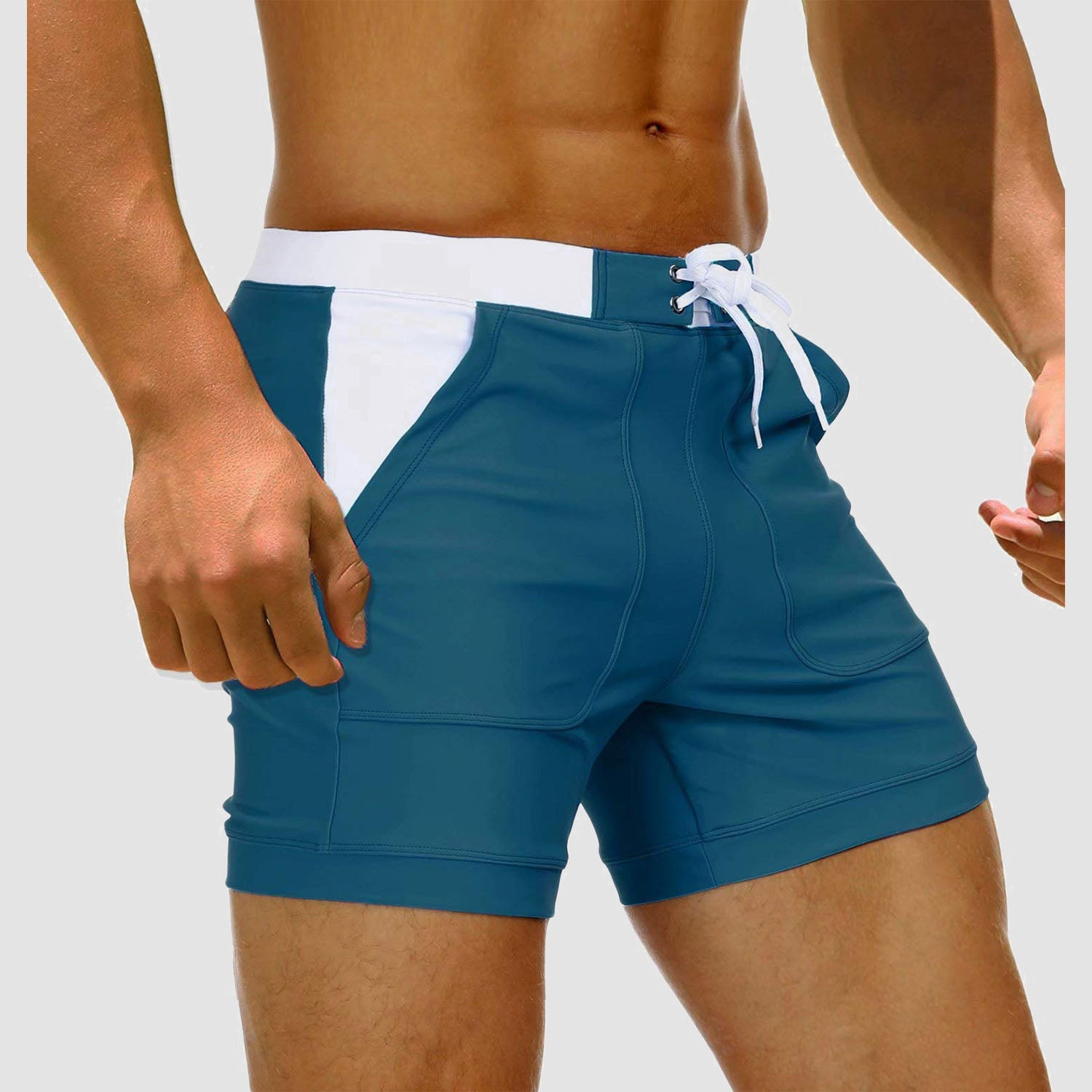 Mens swim trunks sale with mesh lining