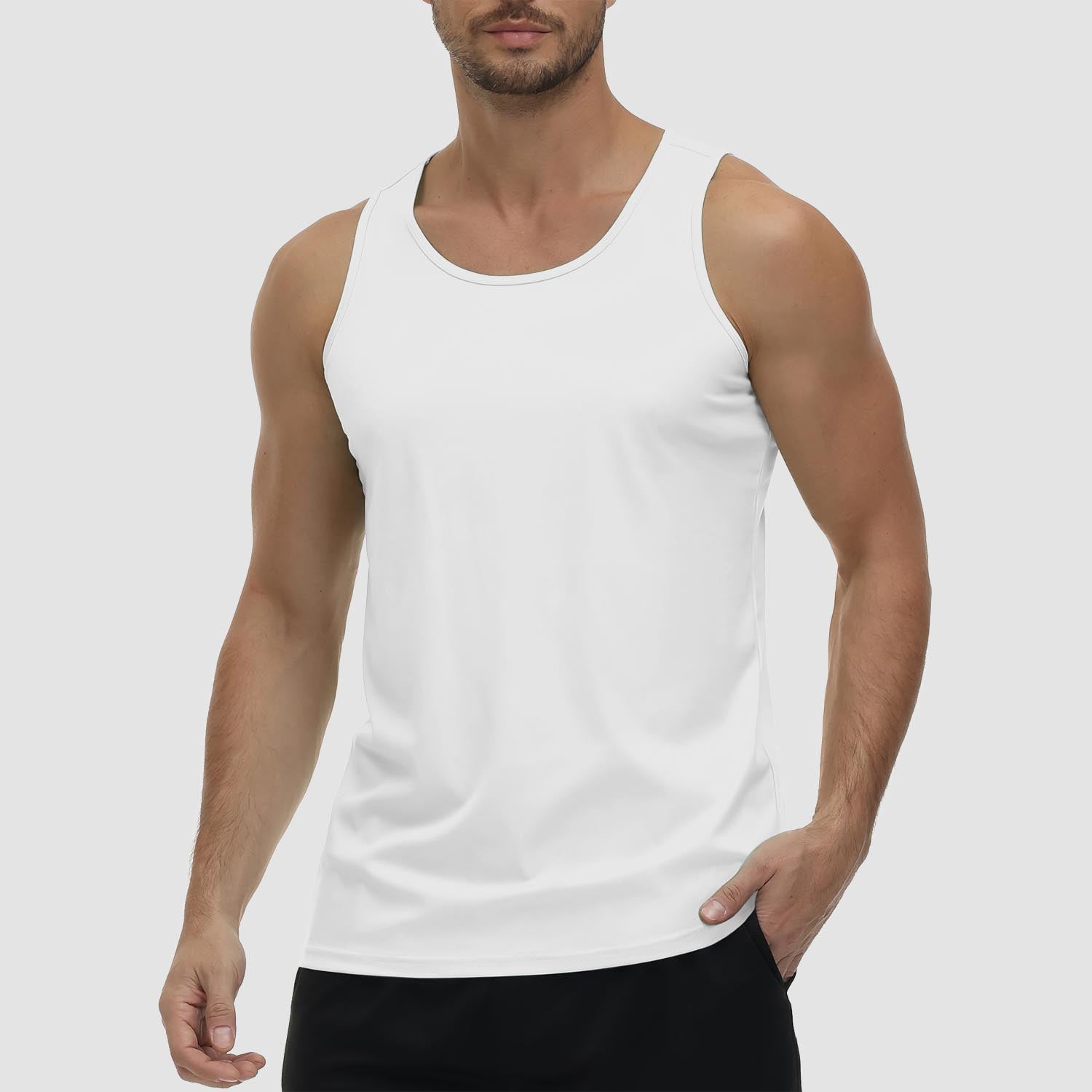 Men's athletic sale sleeveless shirts