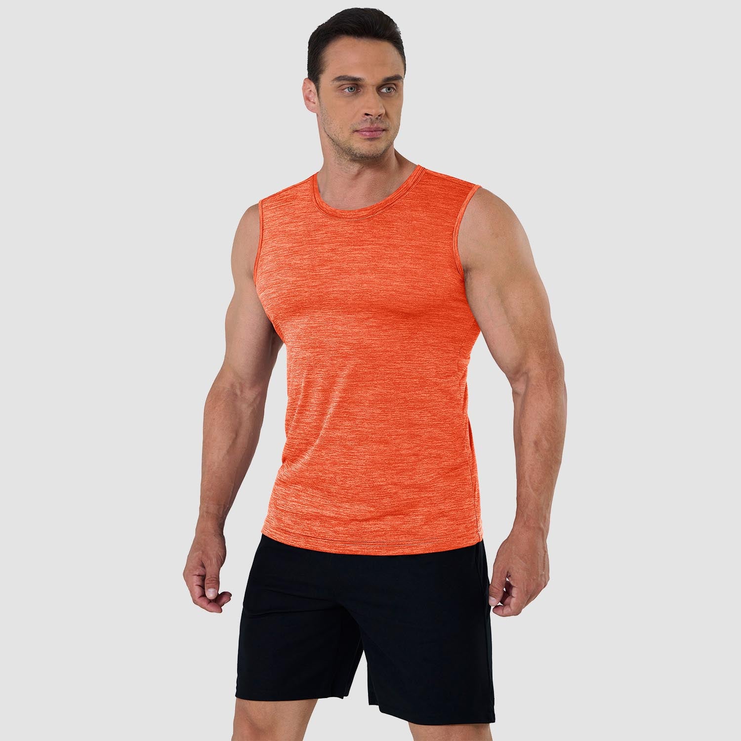 Men's Tank Tops Quick Dry Sleeveless Shirts Muscle Shirts Workout Gym