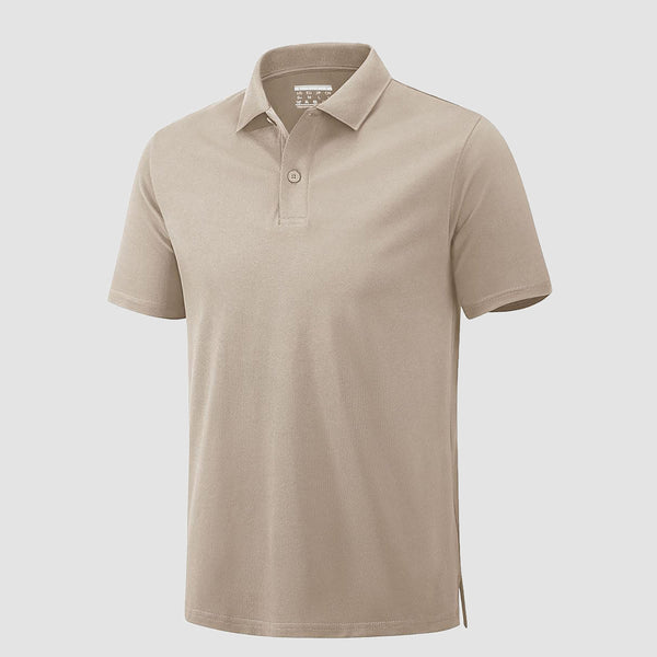 Mens Polo Shirt Golf Shirt Cotton Short Sleeve Casual T-Shirt Lightweight Summer Tennis Polo