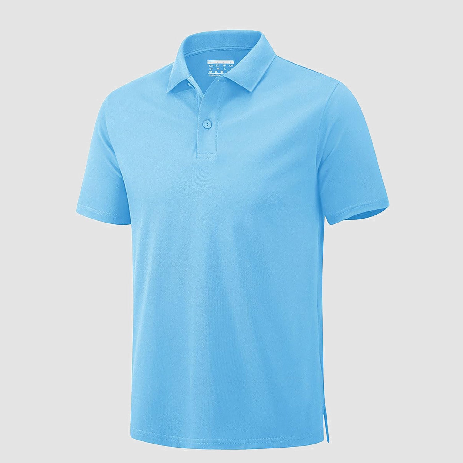 Mens Polo Shirt Golf Shirt Cotton Short Sleeve Casual T-Shirt Lightweight Summer Tennis Polo