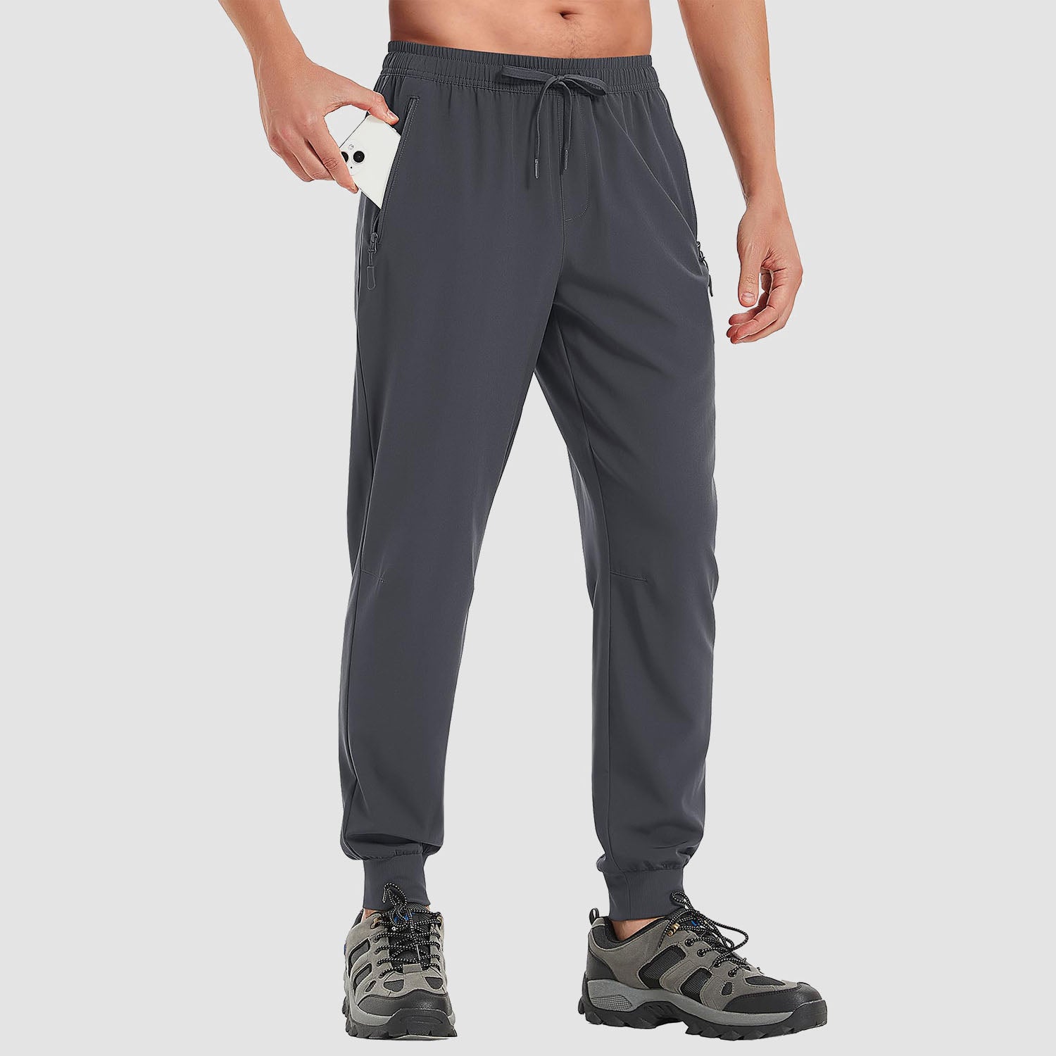 Athletic pants with deals zipper pockets