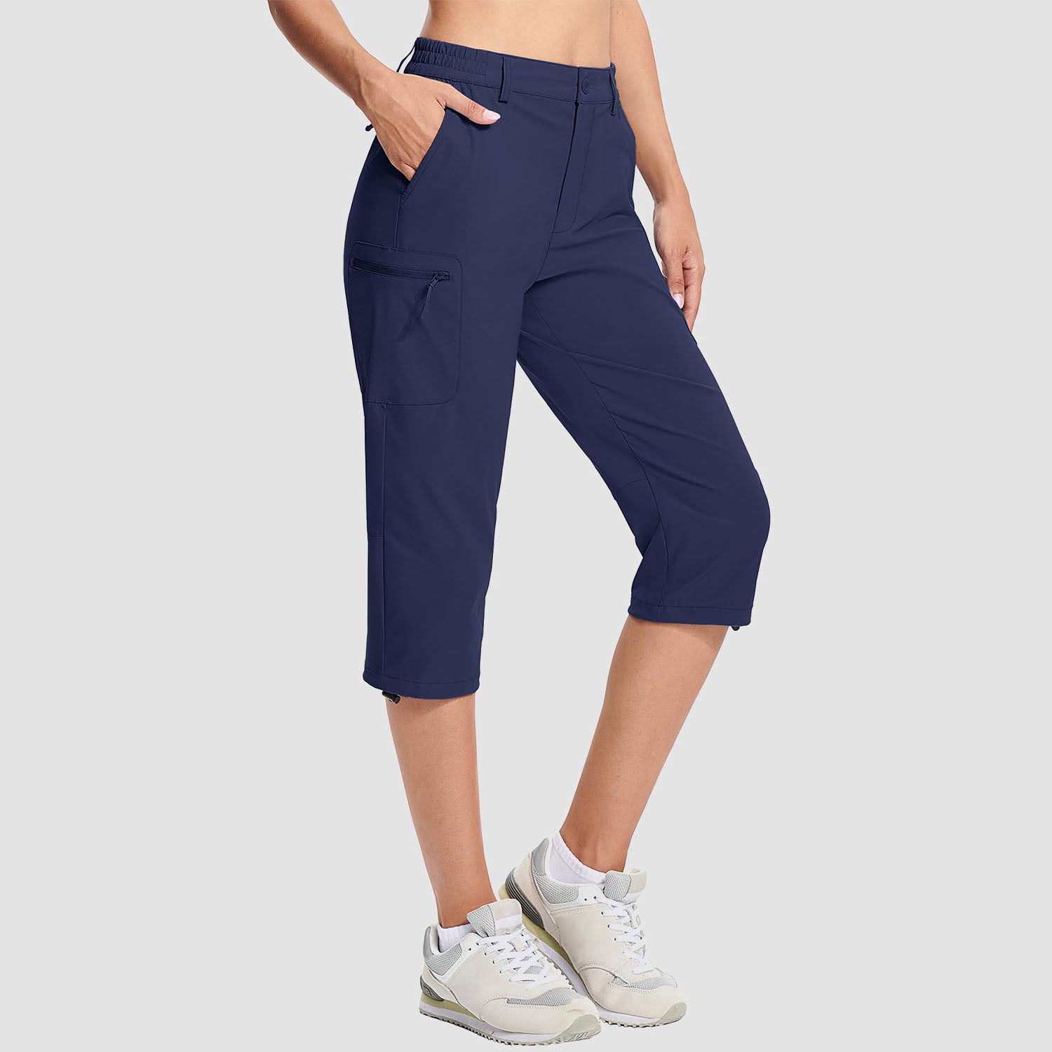 Lightweight outlet capri joggers