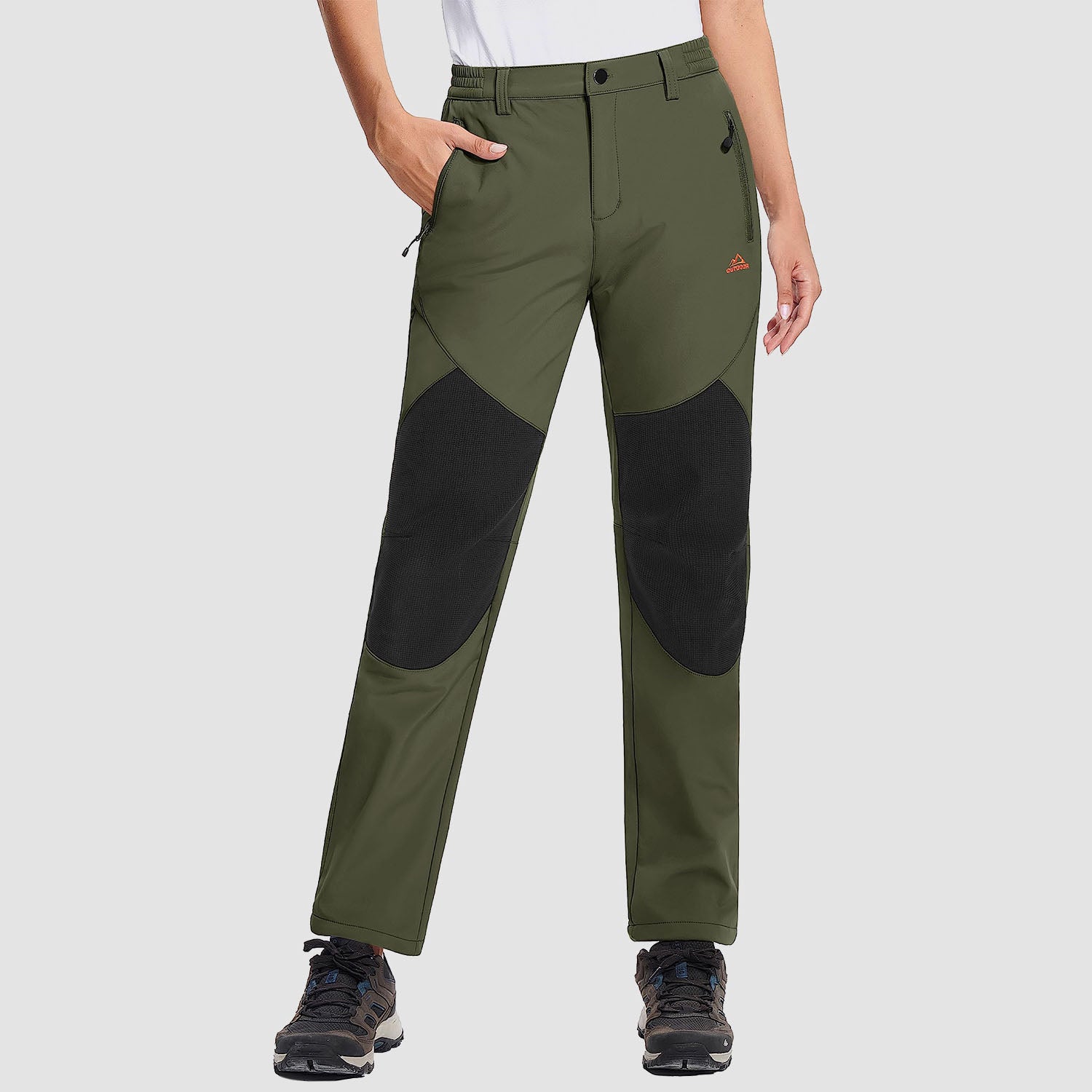  MAGCOMSEN Women's Fleece Lined Waterproof Insulated Softshell Pants  Outdoor Snow Ski Pants Winter Warm Hiking Pants Army Green XS : Clothing,  Shoes & Jewelry