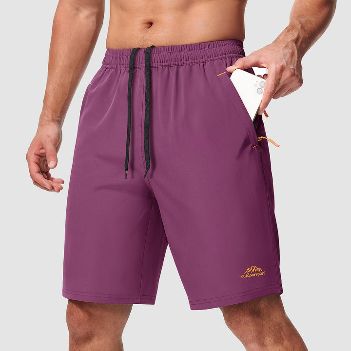 【Buy 4 Get 4th Free】Men's Hiking Shorts 7 Quick Dry Workout Shorts - MAGCOMSEN