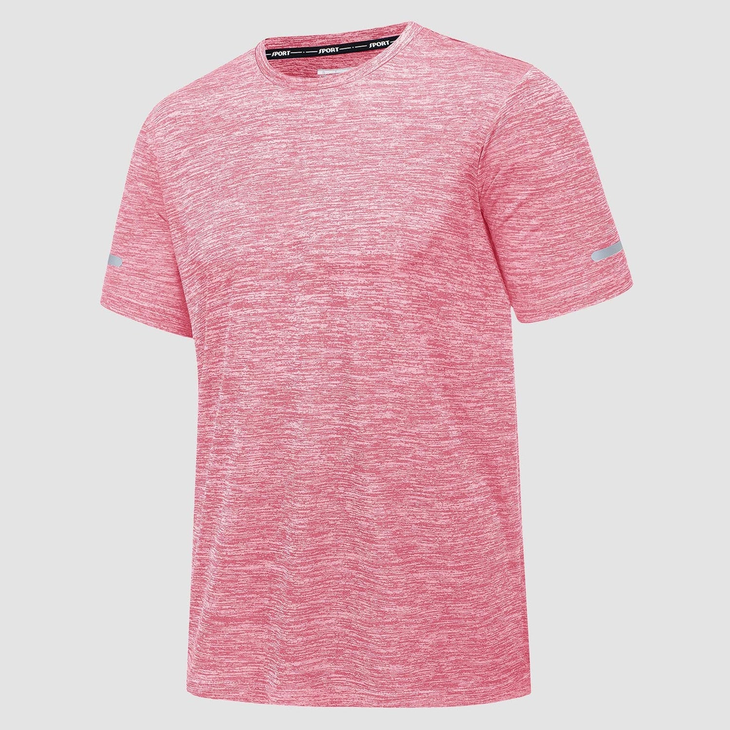 【Buy 4 Get 4th Free】Men's T - Shirt Tag Free Quick Dry Athletic Running Shirts Performance Tee - MAGCOMSEN