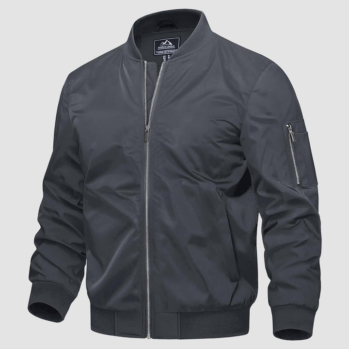 Men's Bomber Jacket Windproof Quilted Jacket - MAGCOMSEN