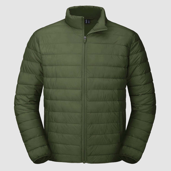 Men's Lightweight Water - Repellent Puffer Jacket - Insulated Winter Coat - MAGCOMSEN