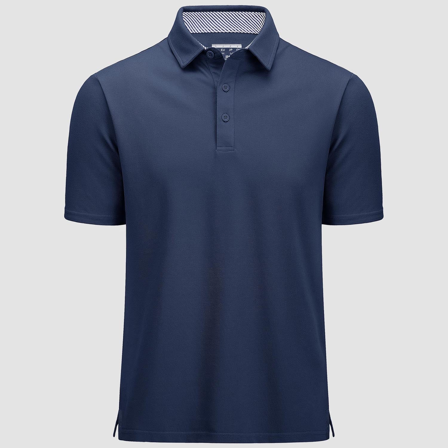 Men's Short Sleeve Polo Shirts Classic Golf Shirt - MAGCOMSEN