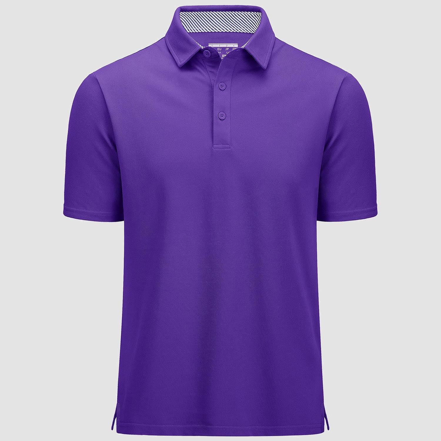 Men's Short Sleeve Polo Shirts Classic Golf Shirt - MAGCOMSEN