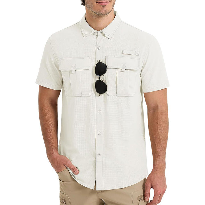 Men's Sun Protection/Quick Dry Fishing Shirts - MAGCOMSEN