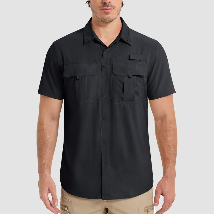 Men's Sun Protection/Quick Dry Fishing Shirts - MAGCOMSEN