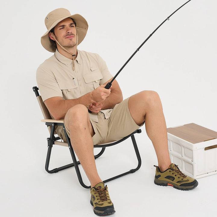 Men's Sun Protection/Quick Dry Fishing Shirts - MAGCOMSEN