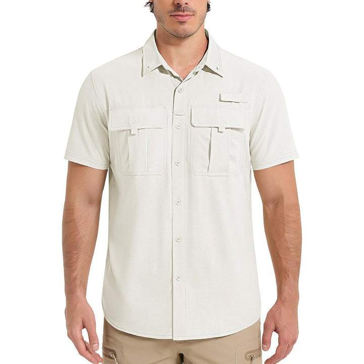 Men's Sun Protection/Quick Dry Fishing Shirts - MAGCOMSEN