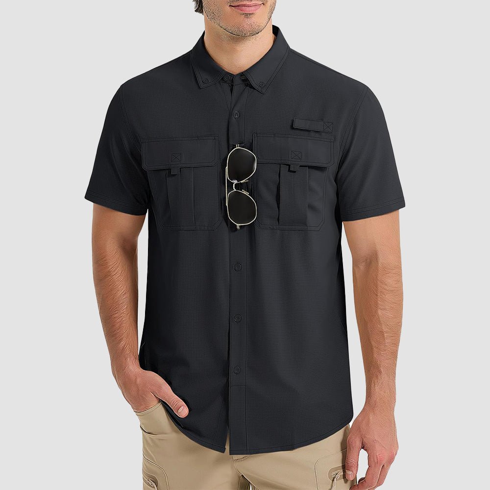 Men's Sun Protection/Quick Dry Fishing Shirts - MAGCOMSEN