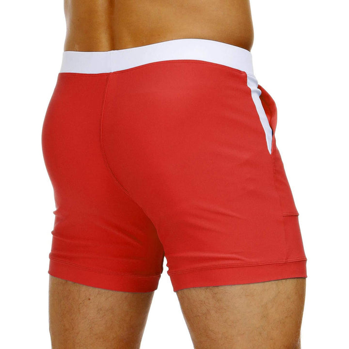 Men's Swim Trunks with Pockets - MAGCOMSEN