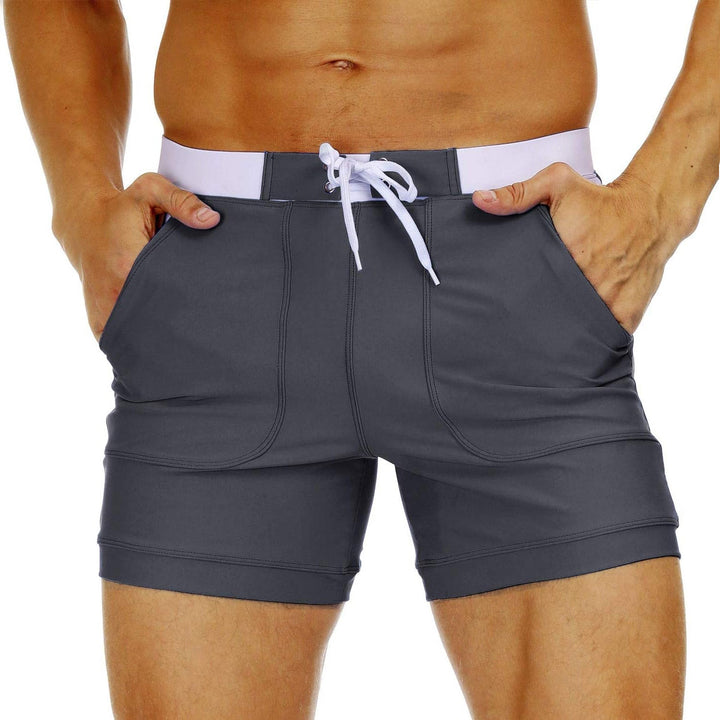 Men's Swim Trunks with Pockets - MAGCOMSEN