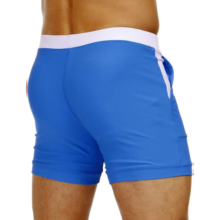 Men's Swim Trunks with Pockets - MAGCOMSEN