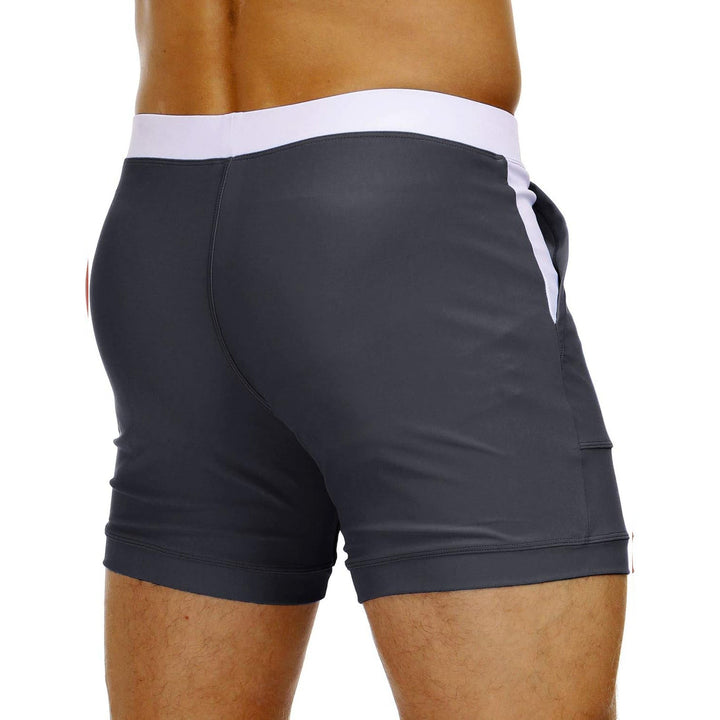 Men's Swim Trunks with Pockets - MAGCOMSEN