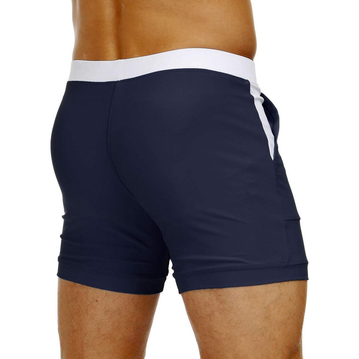 Men's Swim Trunks with Pockets - MAGCOMSEN