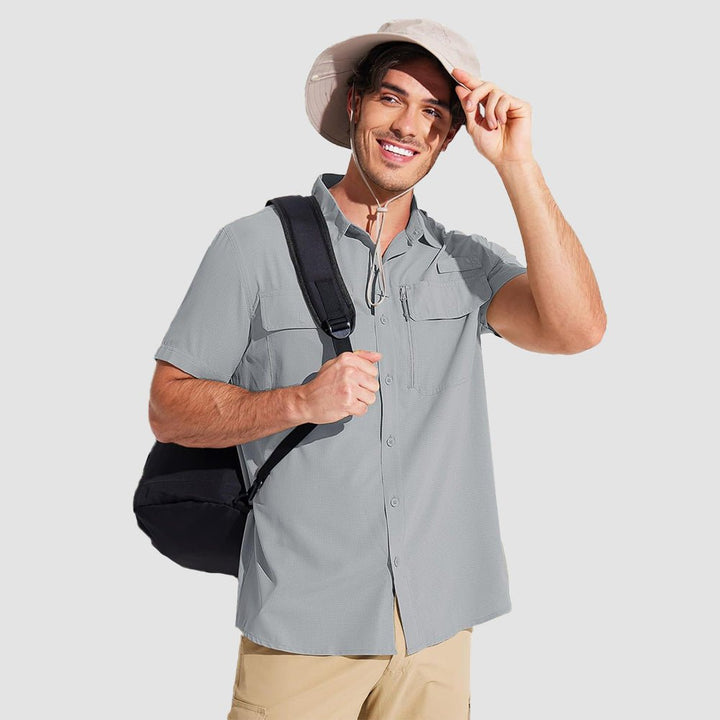 Men's UPF 50+ Quick Dry Fishing Shirt