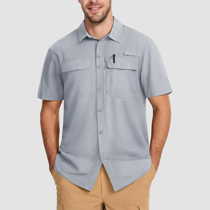 Men's UPF 50+ Quick Dry Fishing Shirt