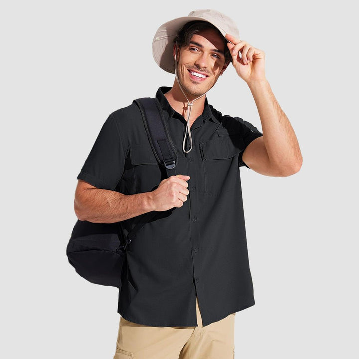 Men's UPF 50+ Quick Dry Fishing Shirt