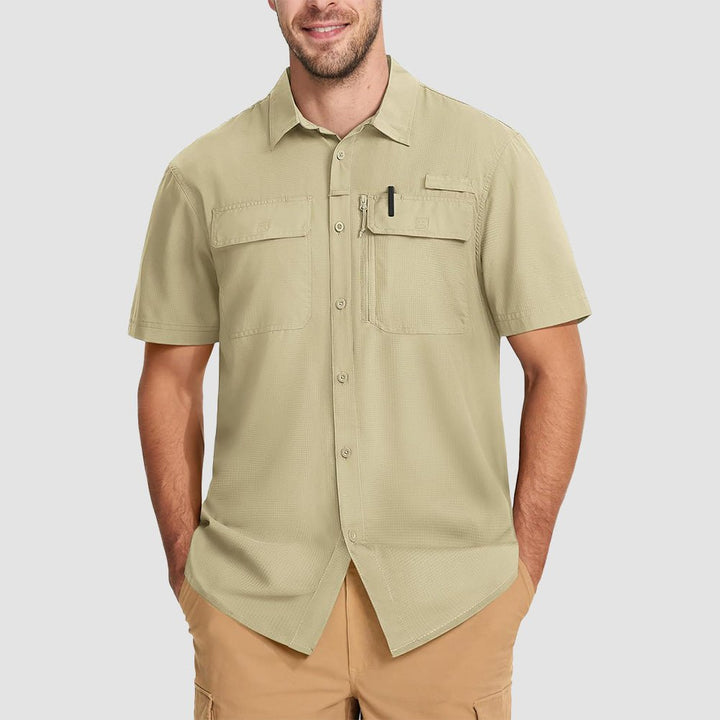 Men's UPF 50+ Quick Dry Fishing Shirt