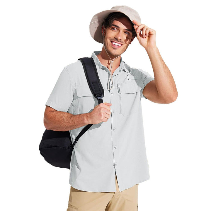 Men's UPF 50+ Quick Dry Fishing Shirt