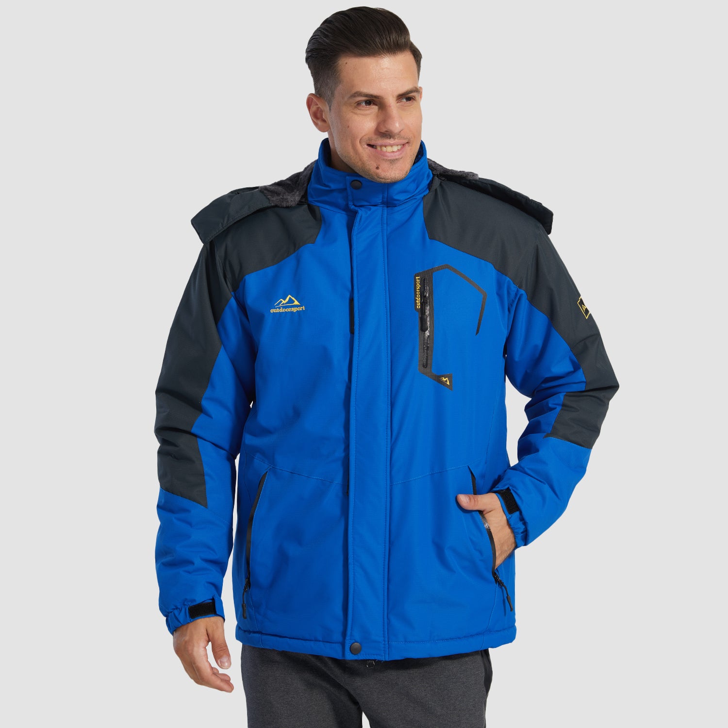 Men's Winter Jacket | Waterproof Ski Snow Jacket | MAGCOMSEN