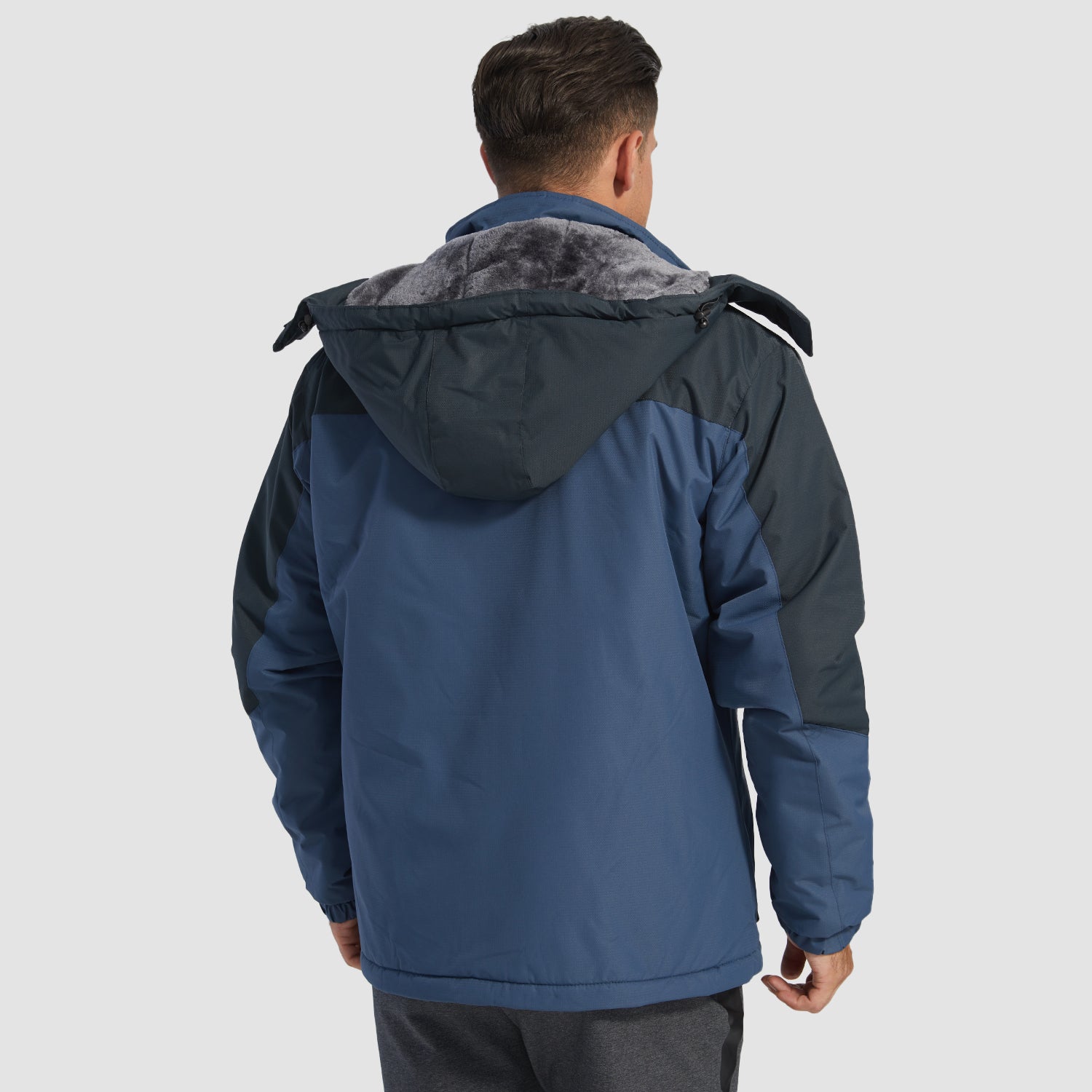 MAGCOMSEN Men's Long Raincoat Waterproof Reusable Hiker Rain Poncho With  Hood Fishing Rain Jacket Rainwear - HUSKY Smart Designer