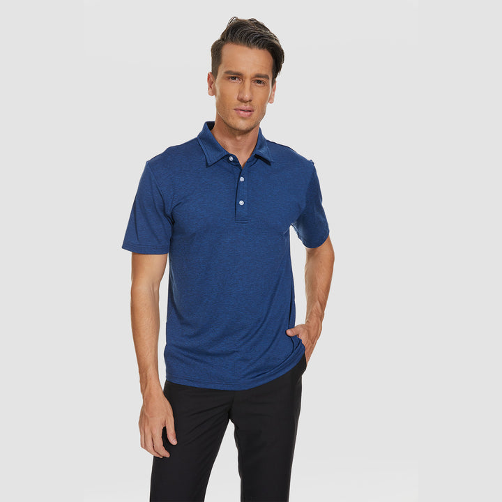 Men's Golf Polo T-Shirts Quick Dry Sports Shirts - MAGCOMSEN