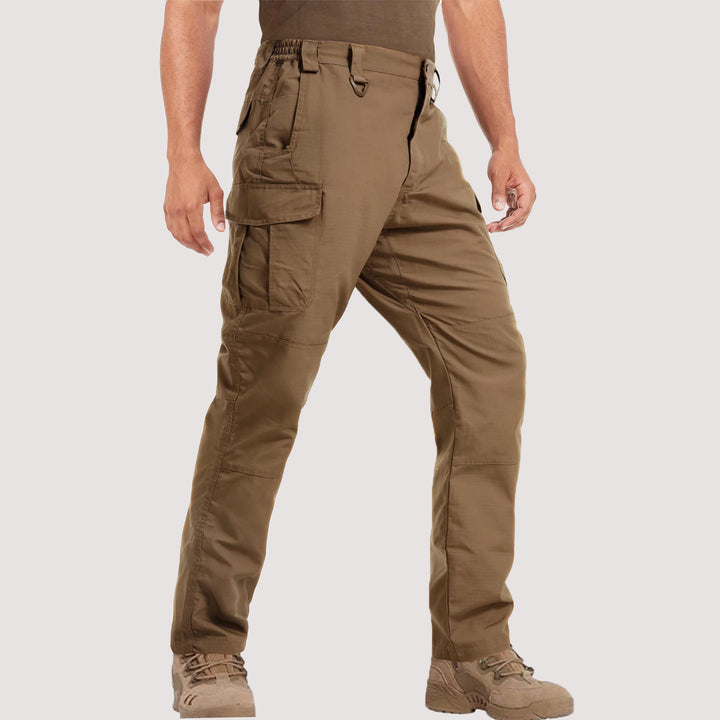 Men's Tactical 9 Pockets Ripstop, Water Repellent, Cargo Pants for Work, Hiking, Hunting pants