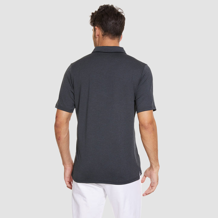 Men's Polo T-Shirt Quick Dry Performance Short Sleeve Golf Shirt - MAGCOMSEN