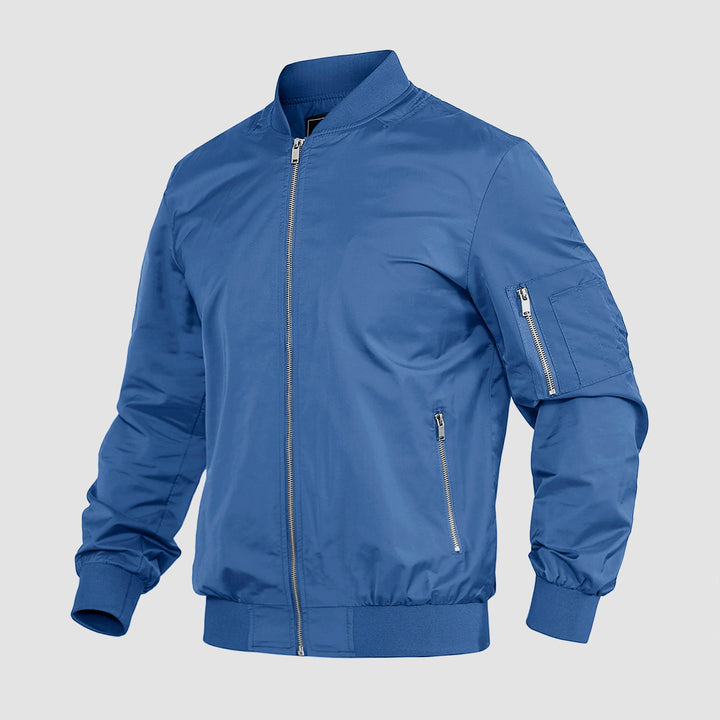 Men's Bomber Jacket  Waterproof Lightweight Jacket - MAGCOMSEN