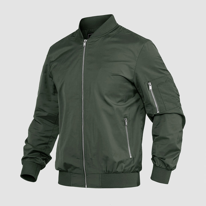 Men's Bomber Jacket  Waterproof Lightweight Jacket - MAGCOMSEN