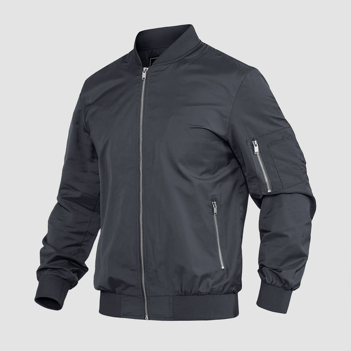 Men's Bomber Jacket  Waterproof Lightweight Jacket - MAGCOMSEN