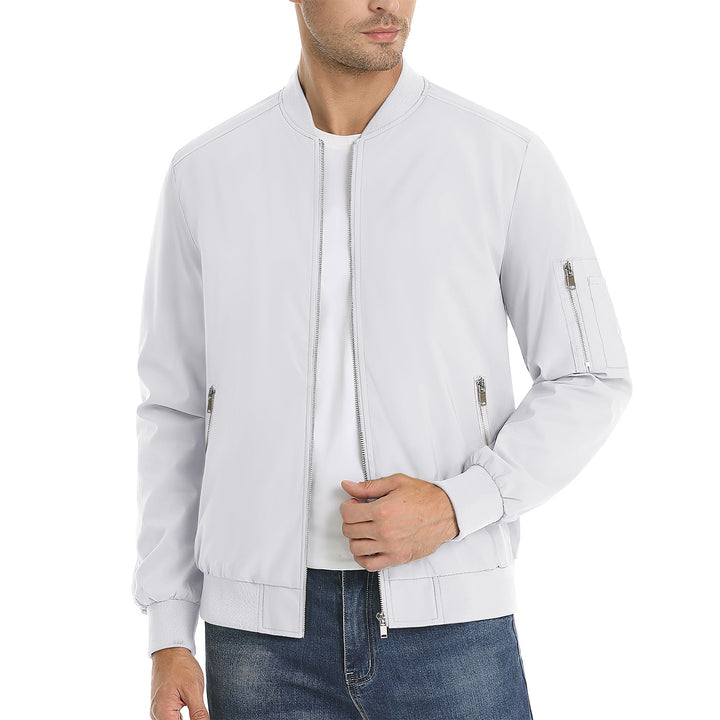 Men's Bomber Jacket  Waterproof Lightweight Jacket - MAGCOMSEN