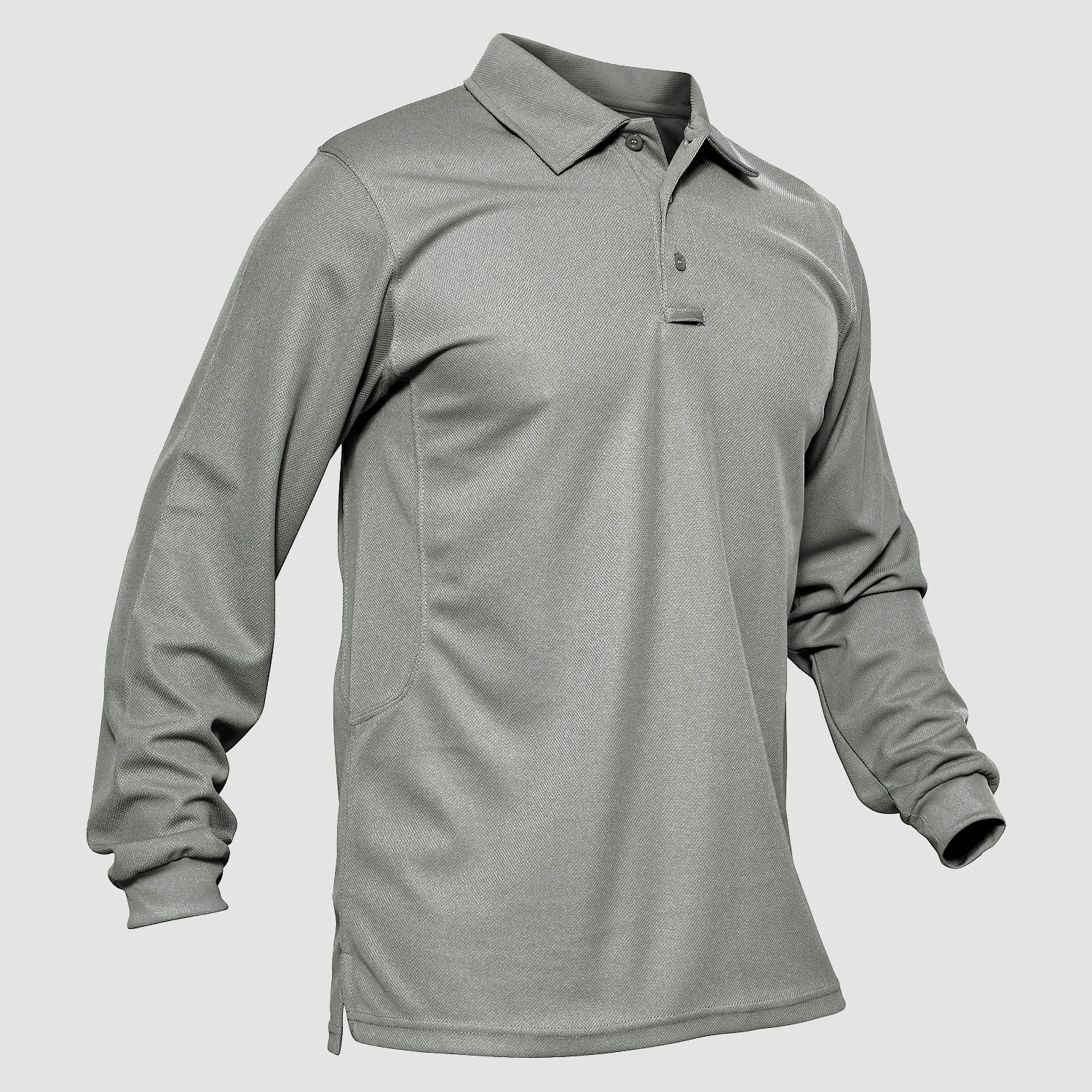 JIM LEAGUE Men's Dry Fit Polo Shirts - Long Sleeve Golf Tennis Fishing  Performance Collar Shirt Athletic Casual Tactical UPF, Grey, XX-Large :  : Clothing, Shoes & Accessories