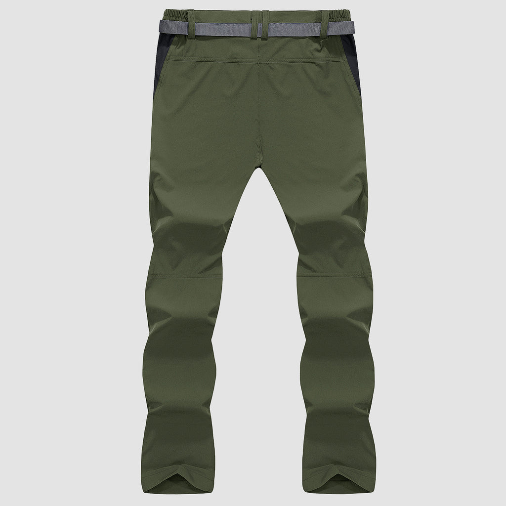 Men's Quick Dry Hiking Pants with 2 Zipper Pockets Lightweight Breathable Summer